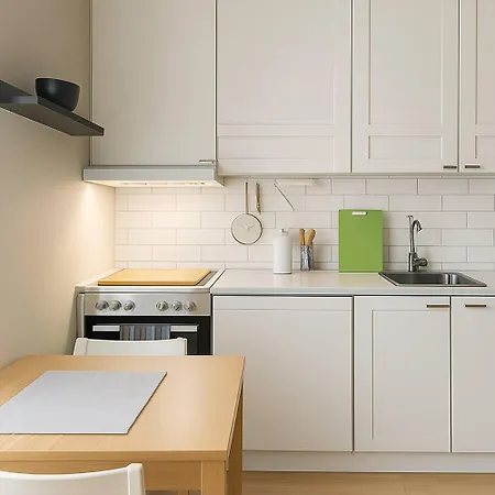 Modern 4 Guests Comfortable Bed And Sofa Bed Appartement Oslo