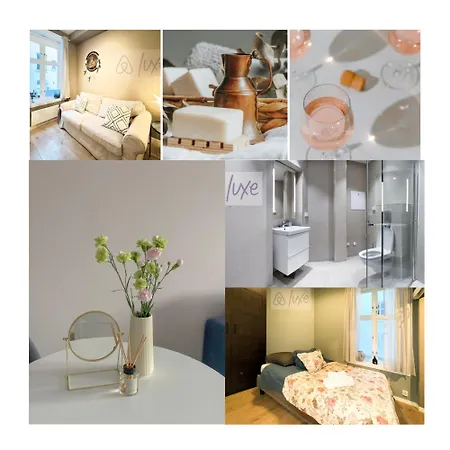 Modern 4 Guests Comfortable Bed And Sofa Bed Apartment