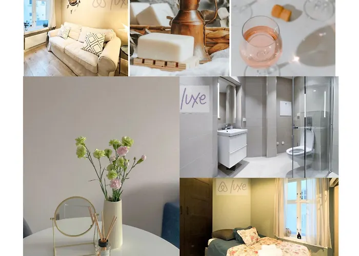 Modern 4 Guests Comfortable Bed And Sofa Bed Апартаменты